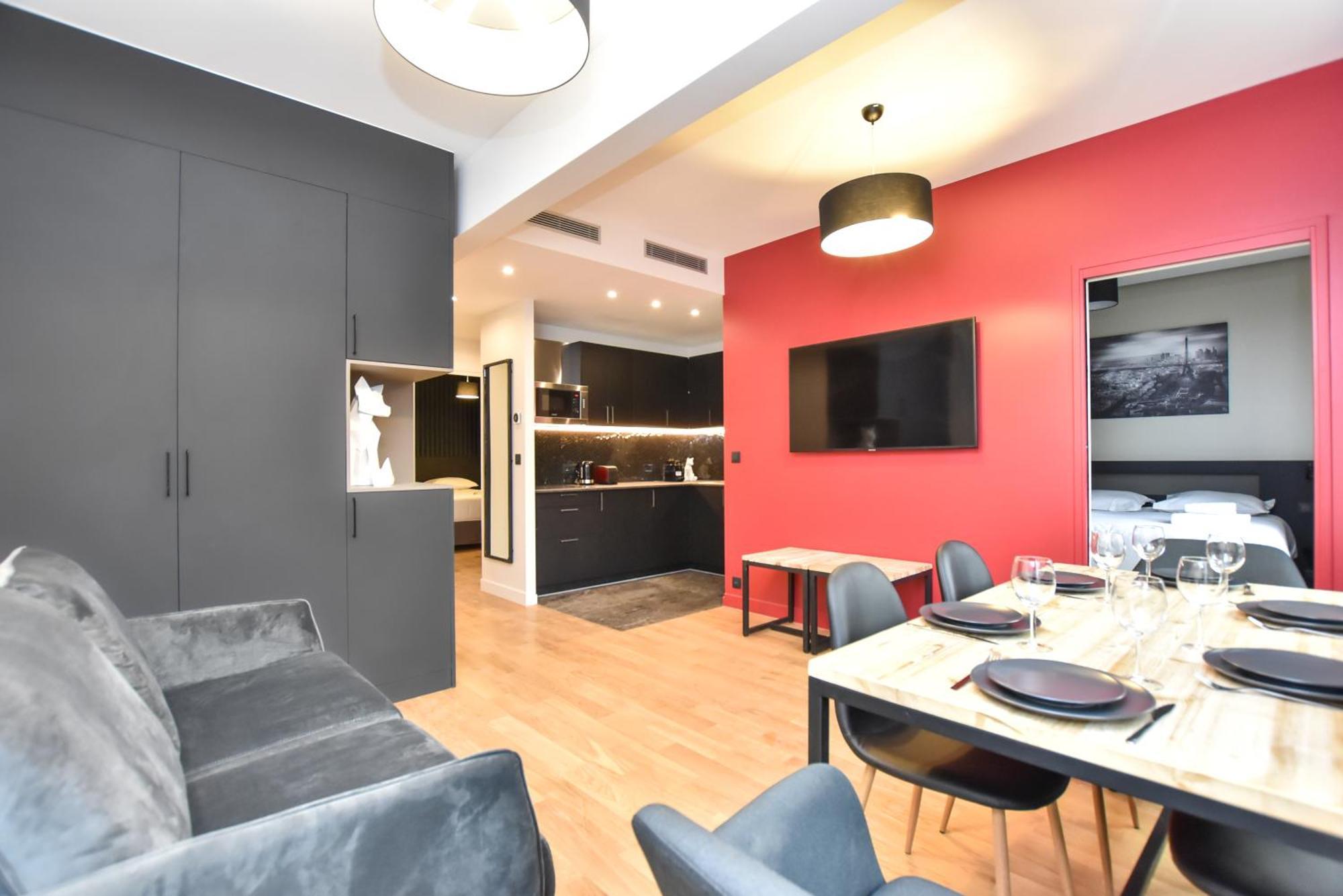 Authentic - 2br 6p - Palais Garnier Apartment *